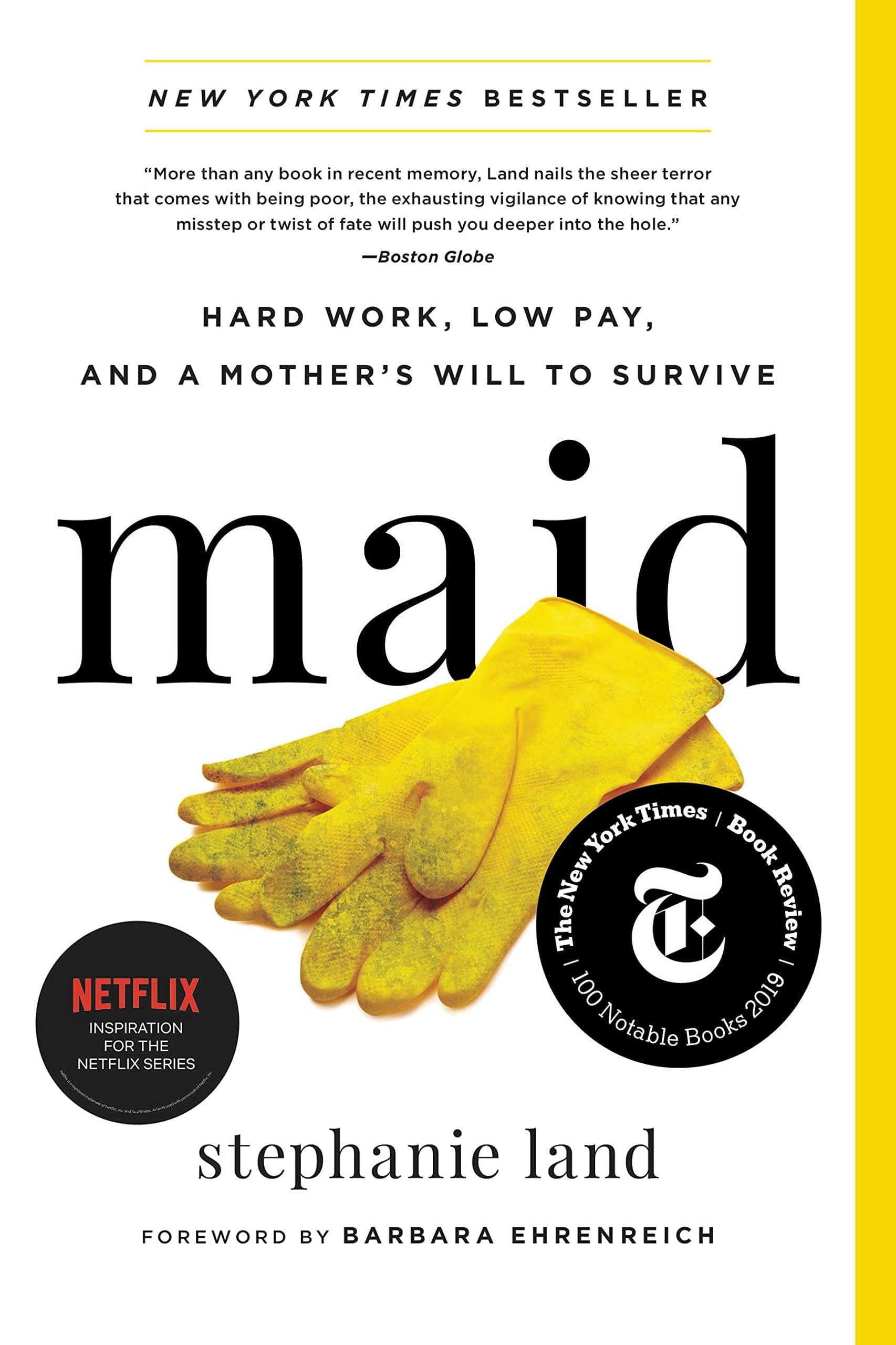 Cover of Maid: Hard Work, Low Pay, and a Mother's Will to Survive
