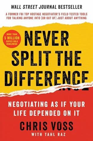 Cover of NEVER SPLIT THE DIFFERENCE